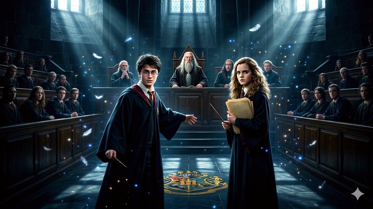 What If Harry Demanded A Public Trial For Dumbledore At Age 14 And Hermione Was His Lawyer