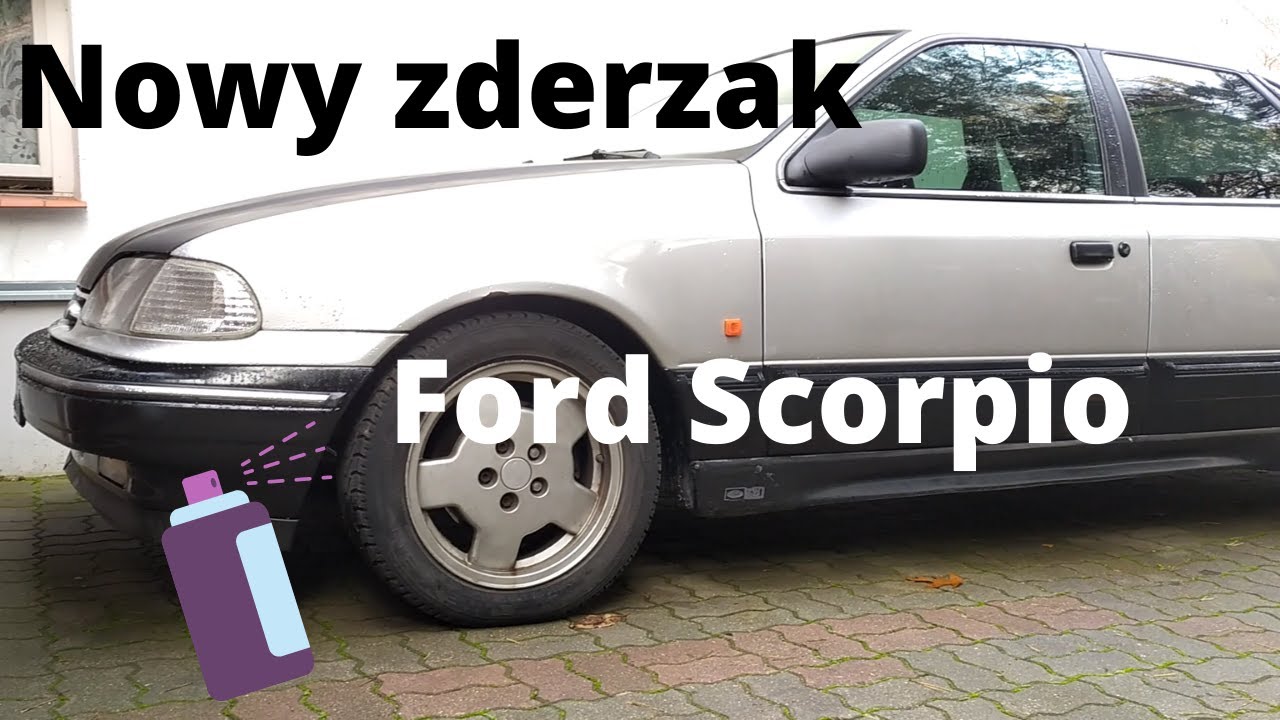 Ford Scorpio | Malujemy i zakładamy zderzak RS | Zrób to SAM