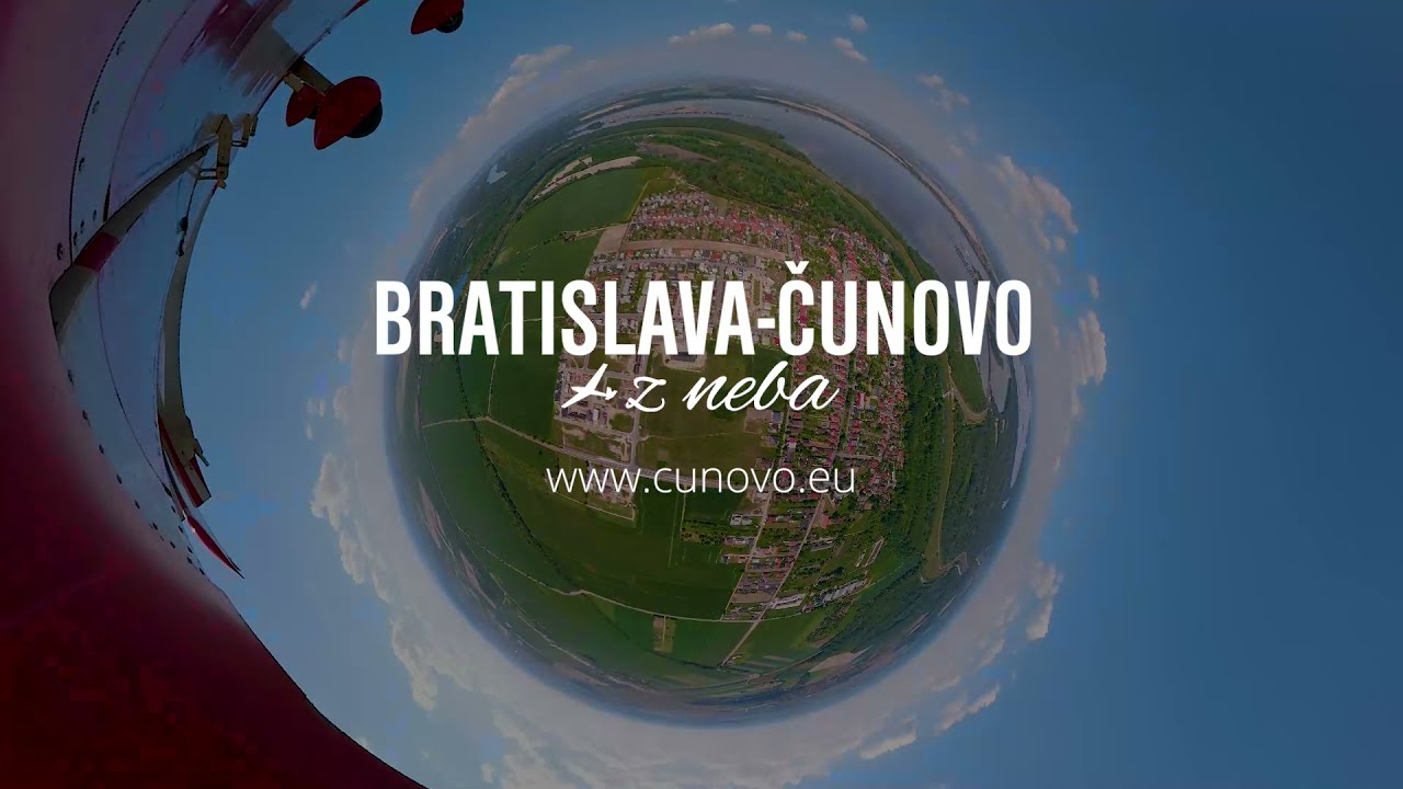 Letecké video - Bratislava - Čunovo z neba