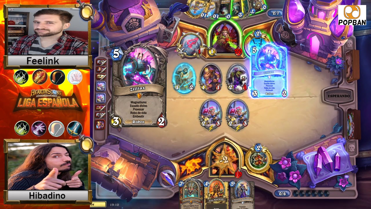 Feelink vs Hibadino - Liga Española de Hearthstone Temporada 1 Jornada 2