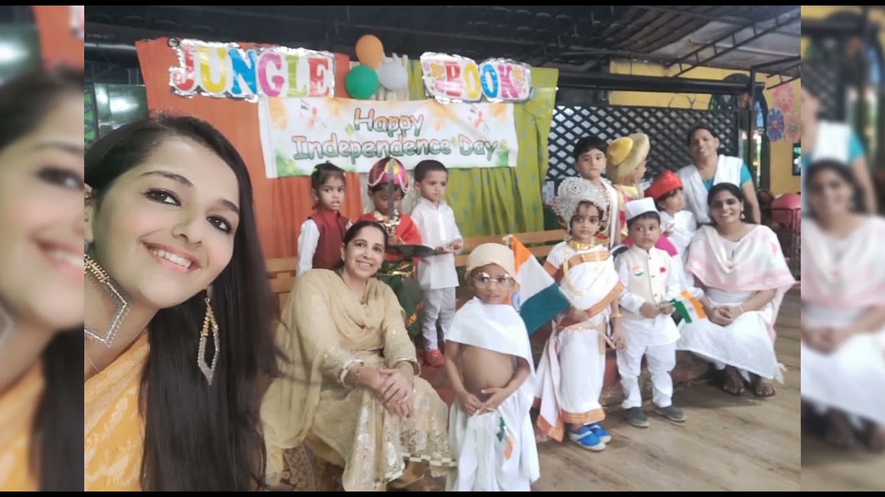 75th INDEPENDENCE DAY CELEBRATION AT JUNGLE BOOK DAY CARE AND PLAY SCHOOL KATHRIKKADAVU