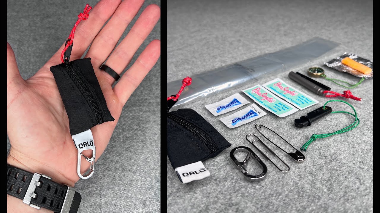 Don’t leave home without this keychain survival kit!