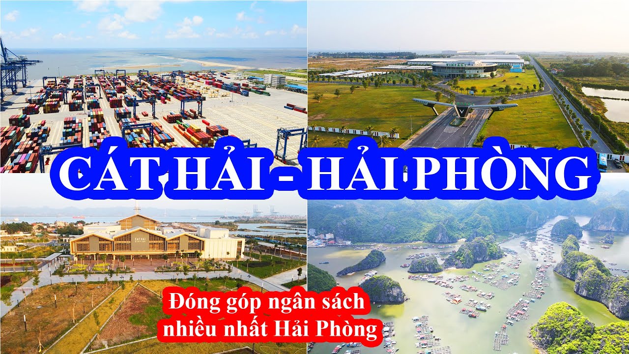 Toàn cảnh Cát Hải Hải Phòng 🔴 Huyện đóng ngân sách nhiều nhất Hải Phòng