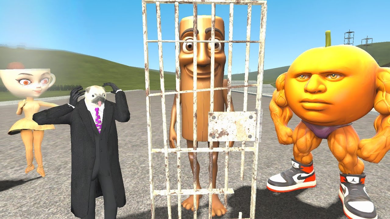 KISKANÇ TUNG TUNG SAHURU YAKALADIM VE CEZALANDIRDIM GARRY'S MOD
