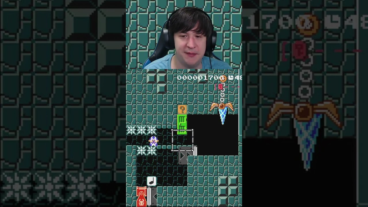 Oops! "Did I Want That?" - Shellmet Shock in Super Mario Maker 2!