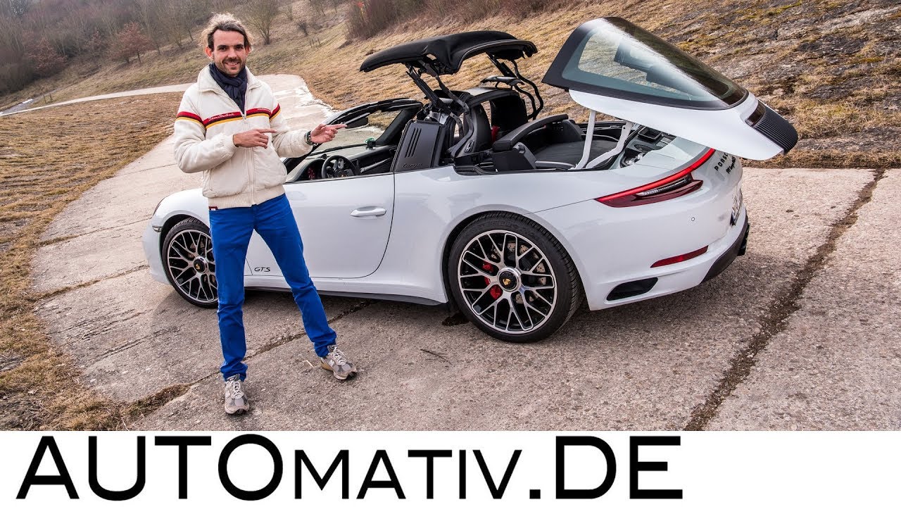 Porsche 911 Targa 4 GTS (2018) Fahrbericht und Test - Review