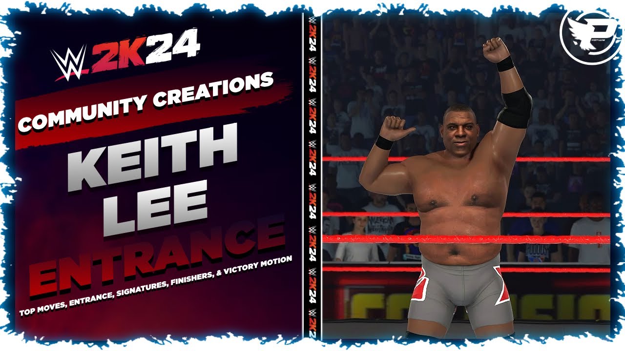“Limitless” Keith Lee WWE 2K24 Entrance, Top Moves, Signatures, Finishers, & Victory Motion