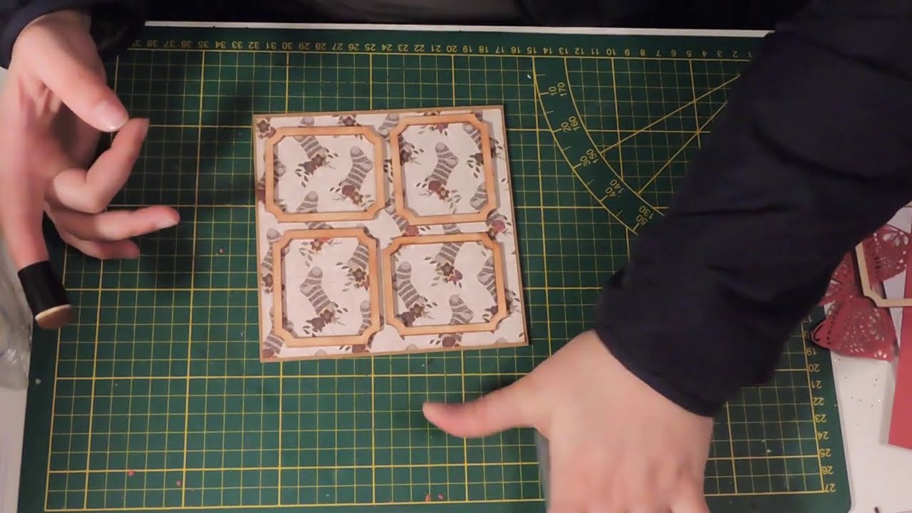 tuto carte noel double shaker .... queenacraft