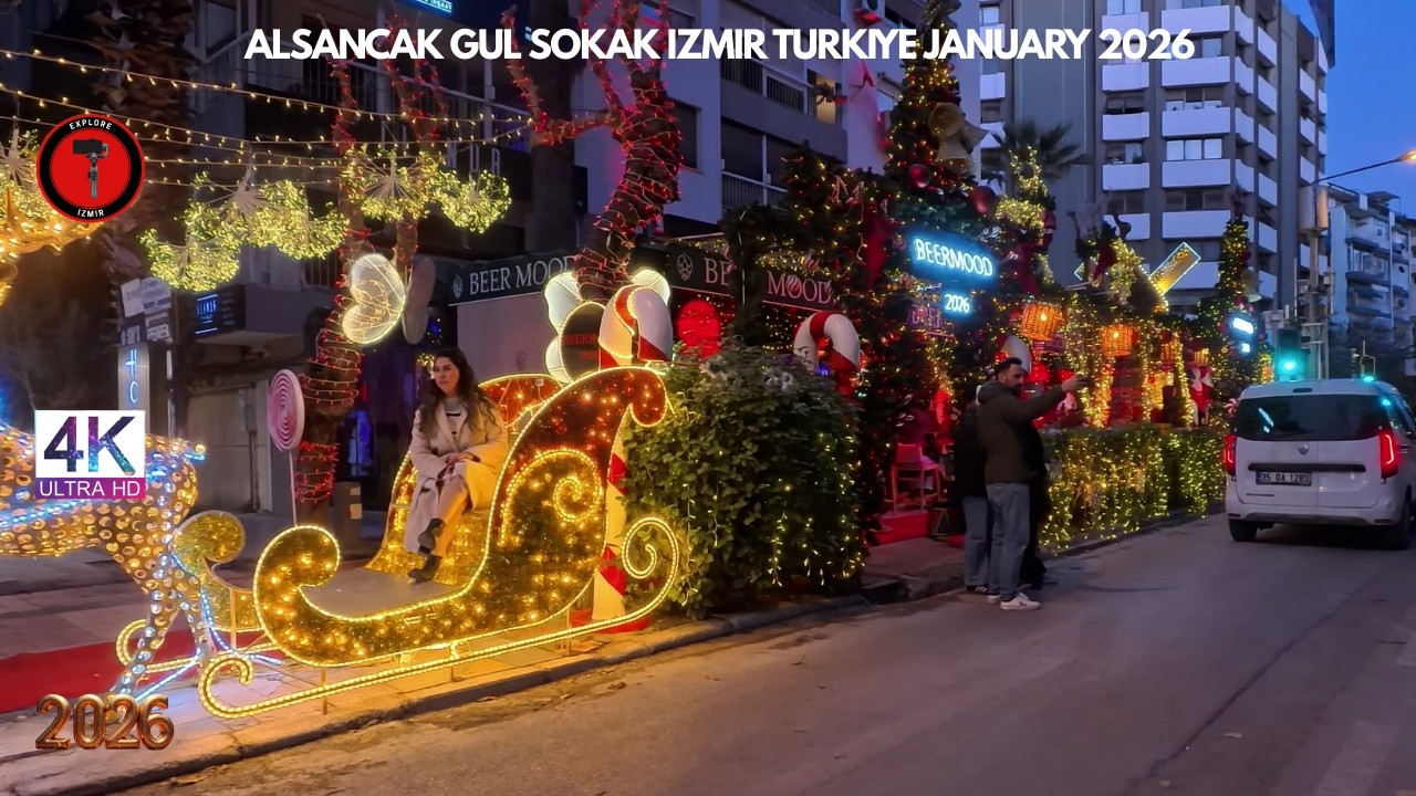 IZMIR ALSANCAK 2026 Walking Tour | 4k UHD 60fps | İZMİR TÜRKİYE