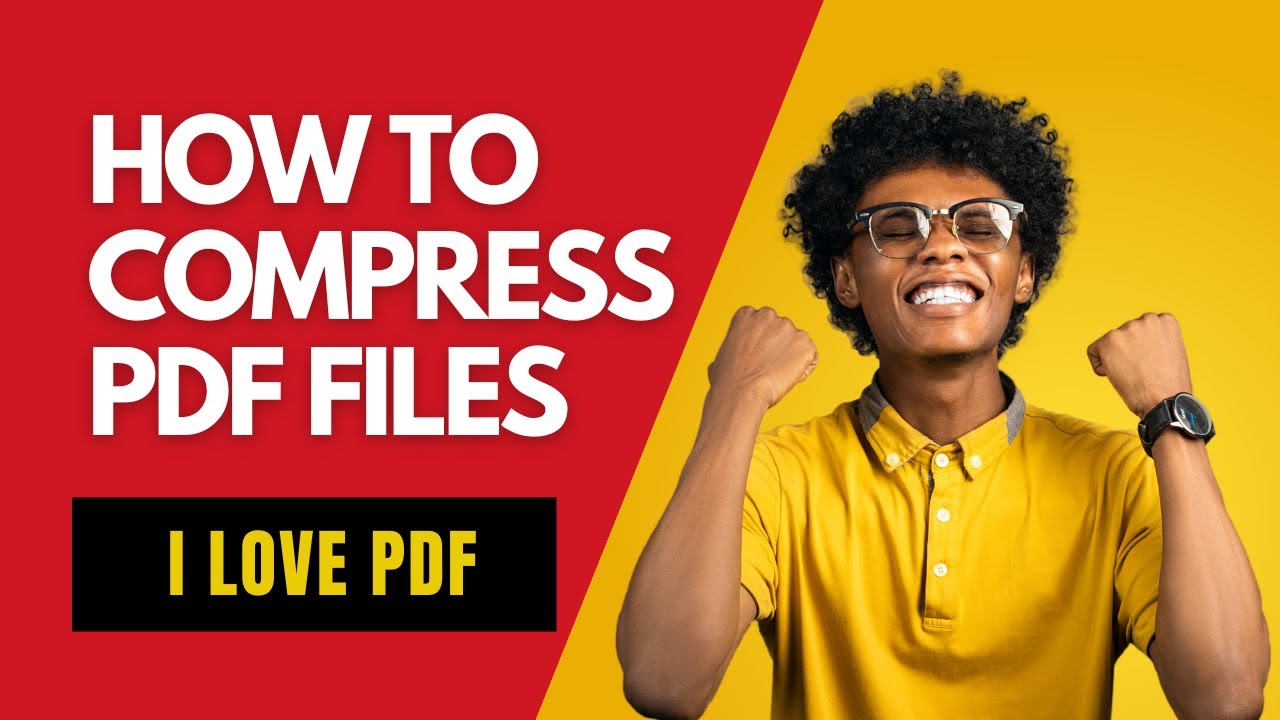 How to Compress a PDF file Using I Love Pdf Website !