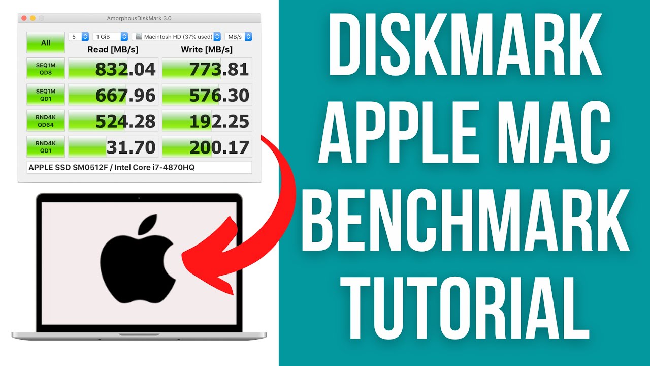How To Measure Disk Drive Speed Mac (CrystalDiskMark Alternative Amorphous)