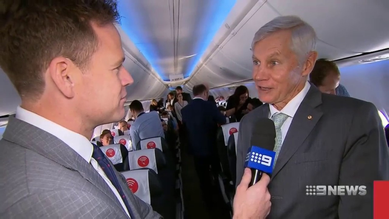 VIDEO:  Qantas launches inflight WiFi