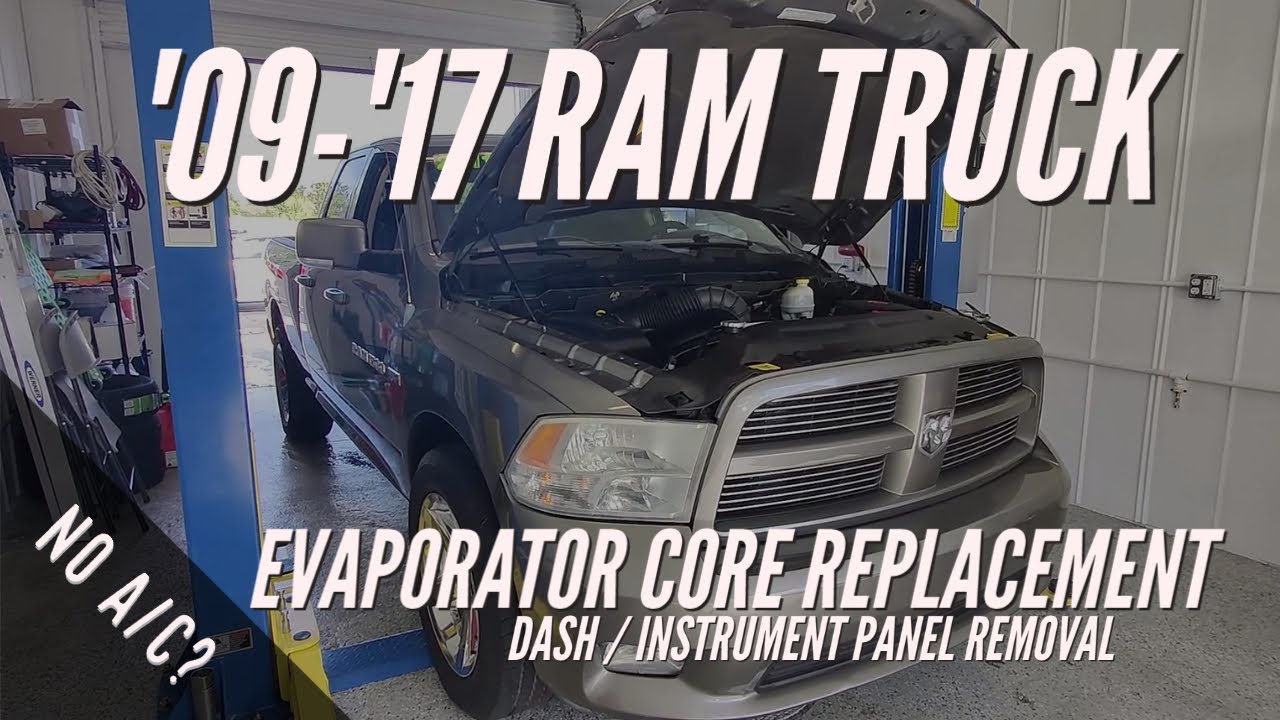 2011 Dodge Ram Evaporator Core Replacement