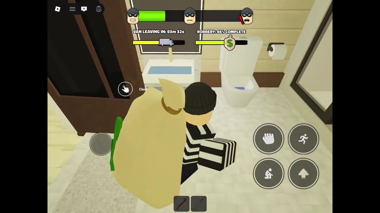 Playing rob it with my friends