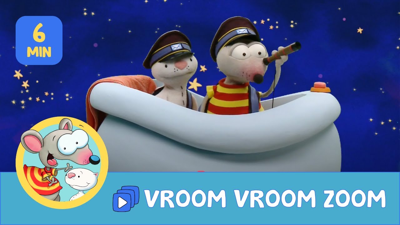 Toopy and Binoo | Mailman Toopy 📬 | Vroom Vroom Zoom
