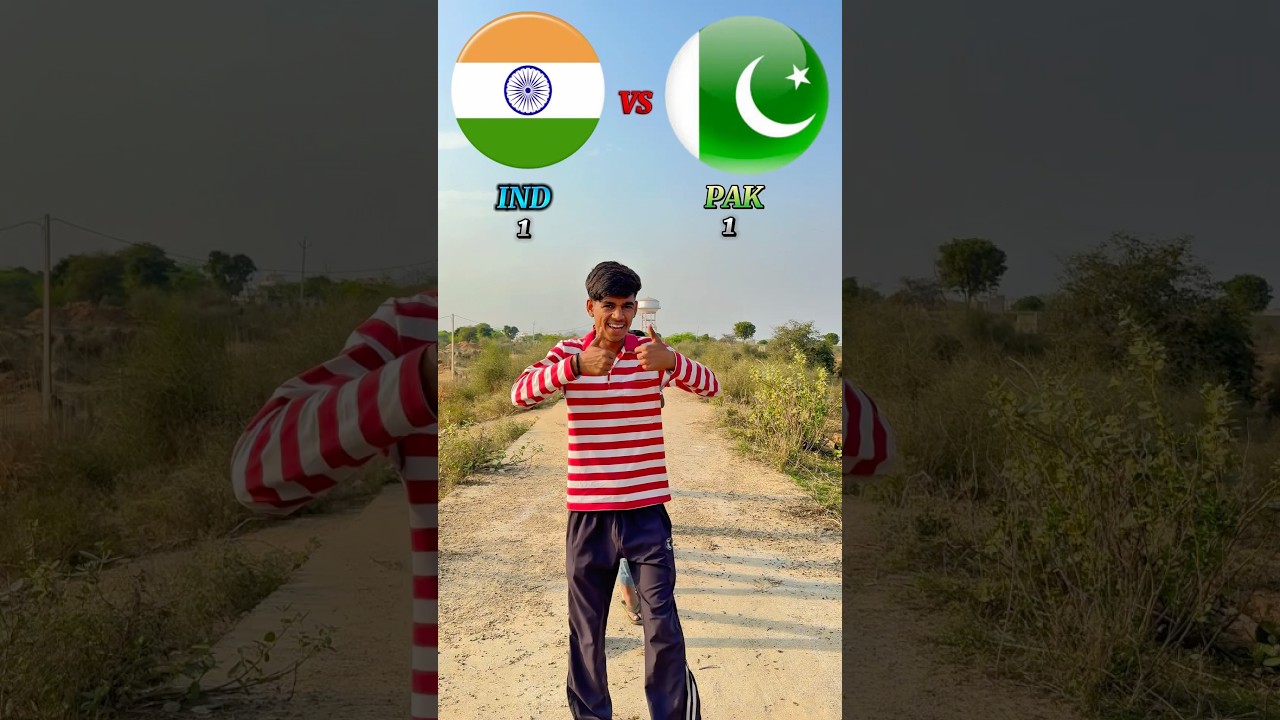 India vs Pakistan​⁠@unique4team #india #pakistan #indvspak #shorts #cricket