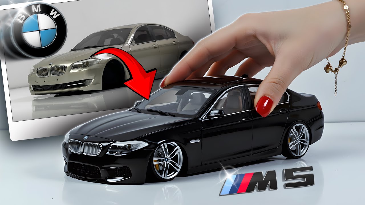 You’ll Forget This BMW M5 Is a Diecast 💀— Modded & Polished (M6 Bumper Swap)