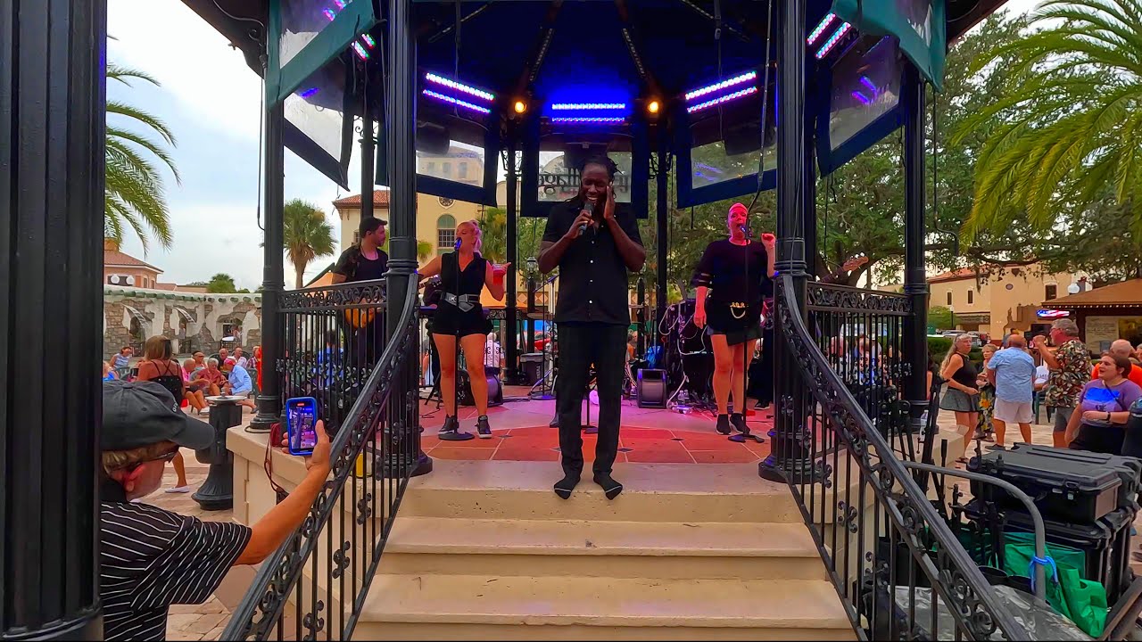 Blonde Ambition 🎸 Play That Funky Music 🎸 Lake Sumter Landing, The Villages FL