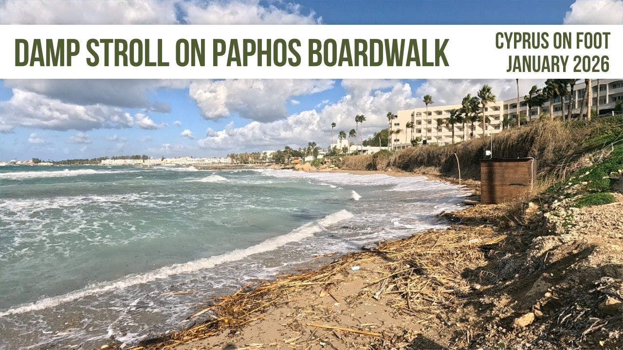 Breezy Stroll Along Paphos Boardwalk