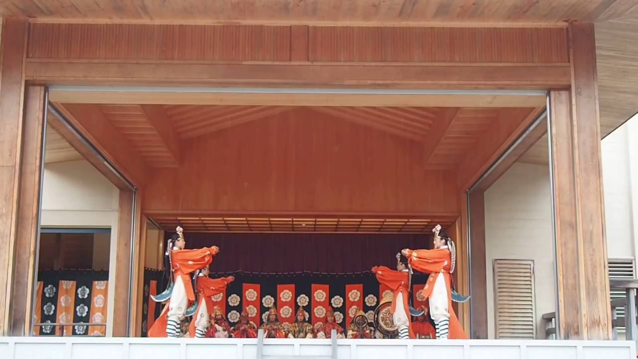 平成28年9月23日伊勢神宮　雅楽『迦陵頻』