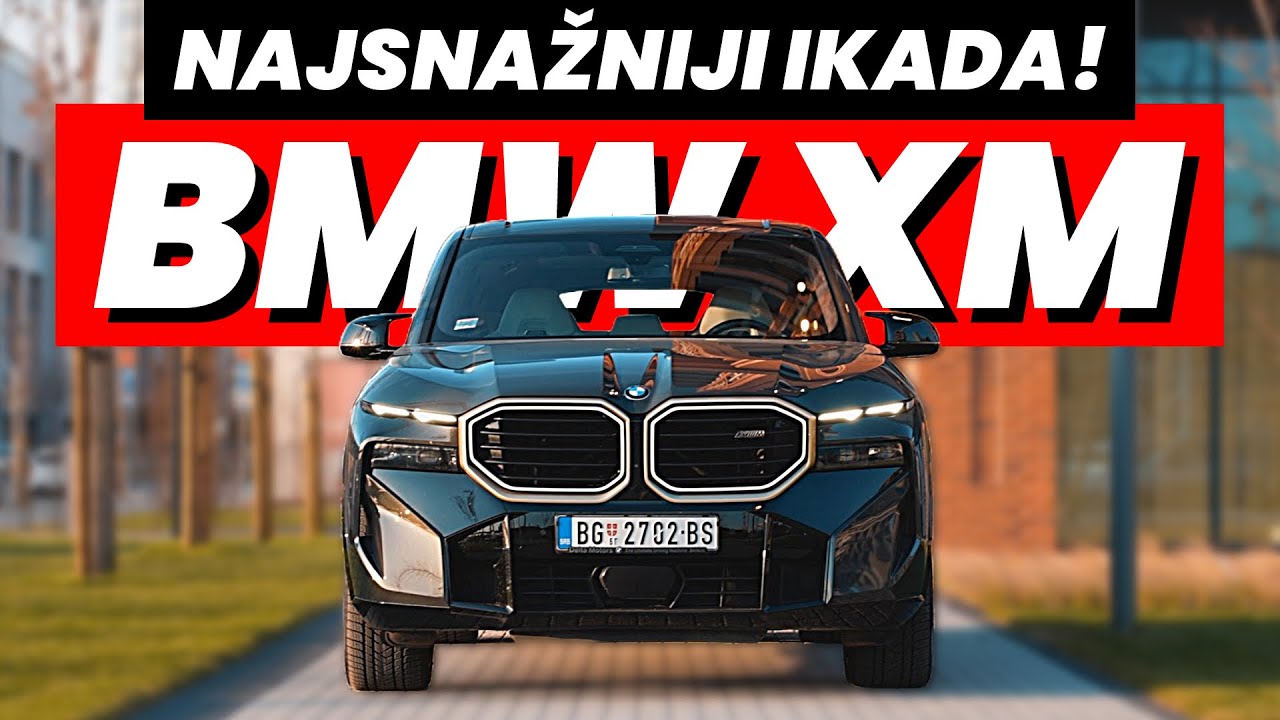 BMW XM od 650KS! NAJSNAŽNIJI 