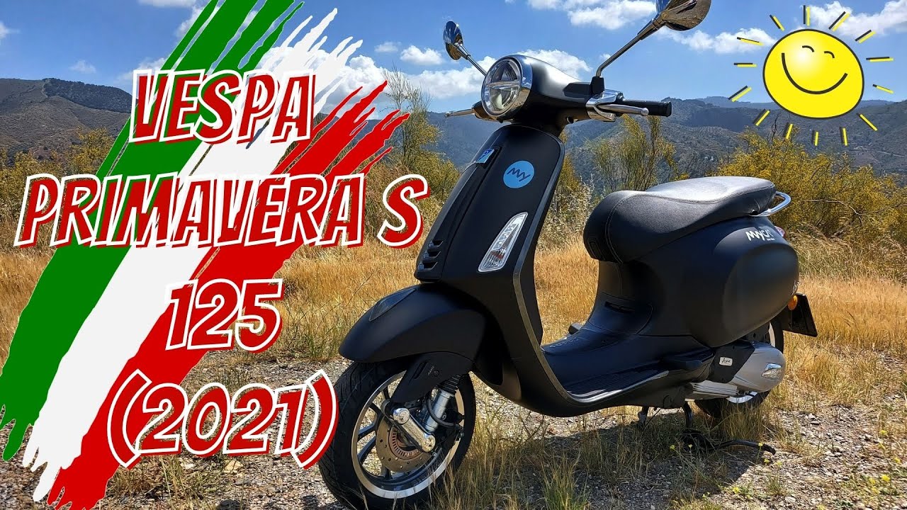 Vespa Primavera S 125 2021 Test Ride VLOG292