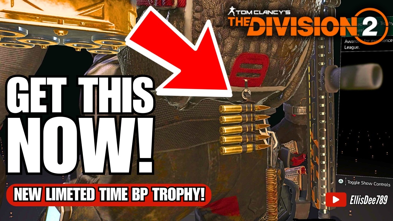 NEW LIMITED TIME Backpack Trophy (Get It Before It&rsquo;s Gone!) - The Division 2