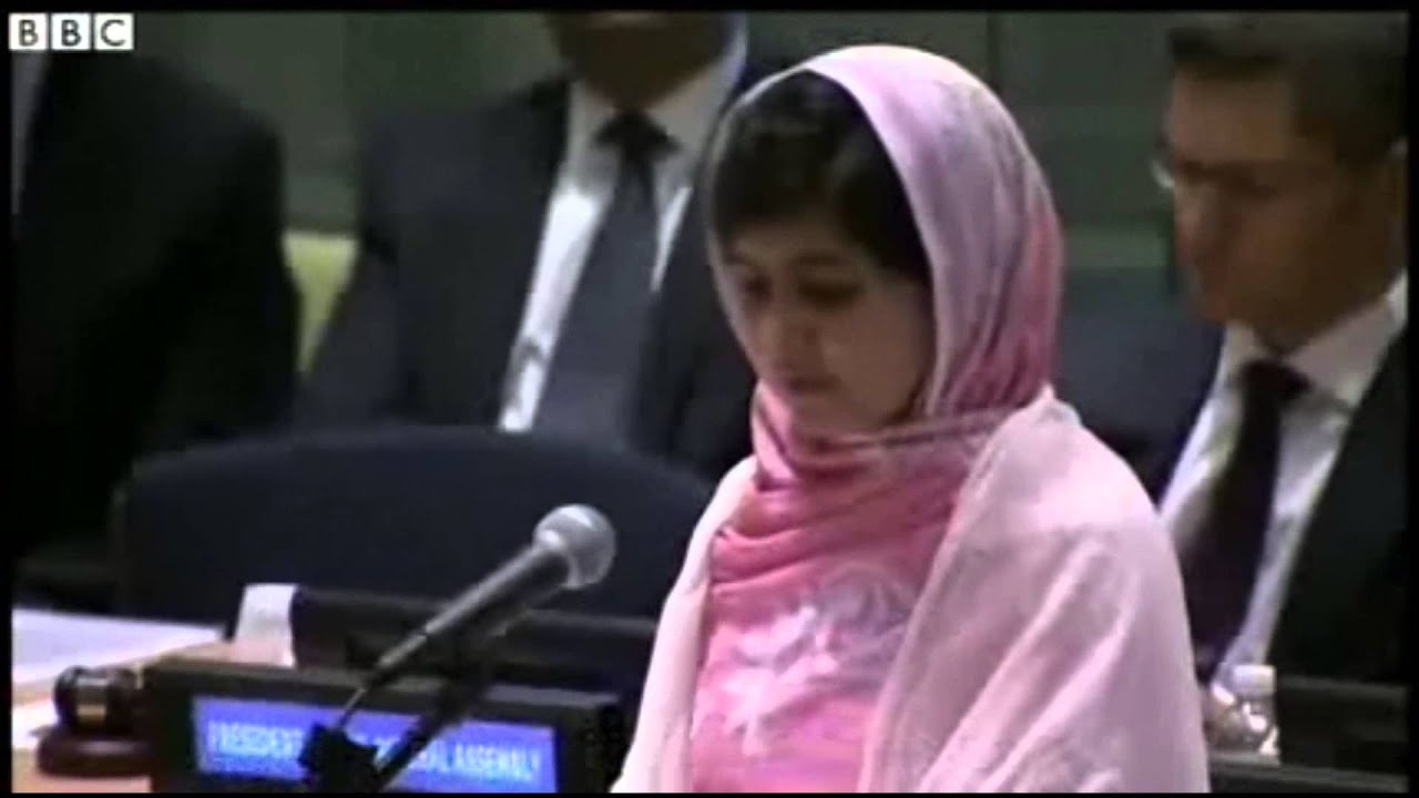 DISCURSO DE MALALA RESUMIDO Y TRADUCIDO AL ESPA&Ntilde;OL
