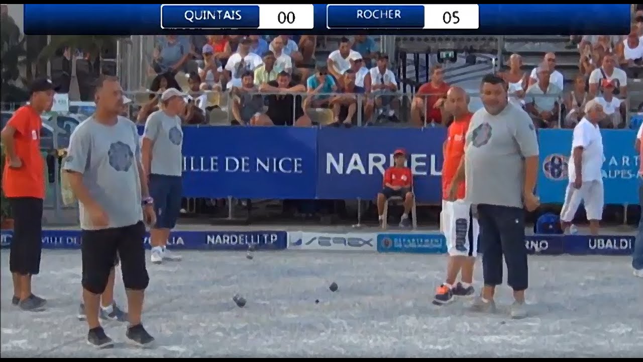 ROCHER vs QUINTAIS : Europ&eacute;tanque 2015 &agrave; Nice phases qualificatives poules des quarts