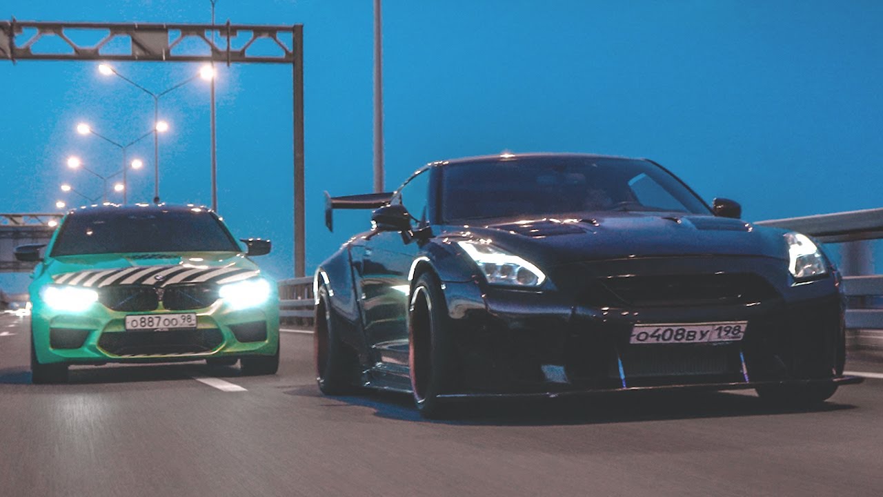 BMW M5 F90 840 СИЛ vs Nissan GT-R 1000 СИЛ - Булкин vs Стилов! Жёсткая заруба!
