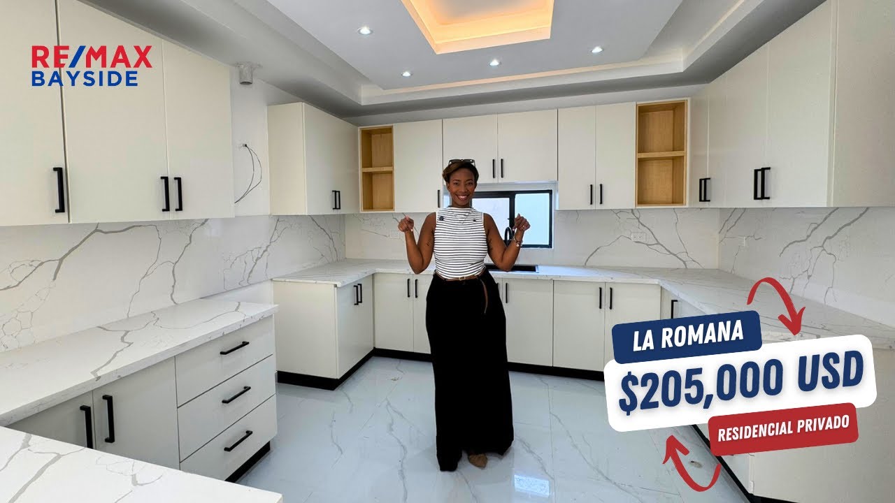 ¡IMPRESIONANTE VILLA NUEVA en Don Juan - La Romana 🏡✨ La cocina de mis sueños 😍
