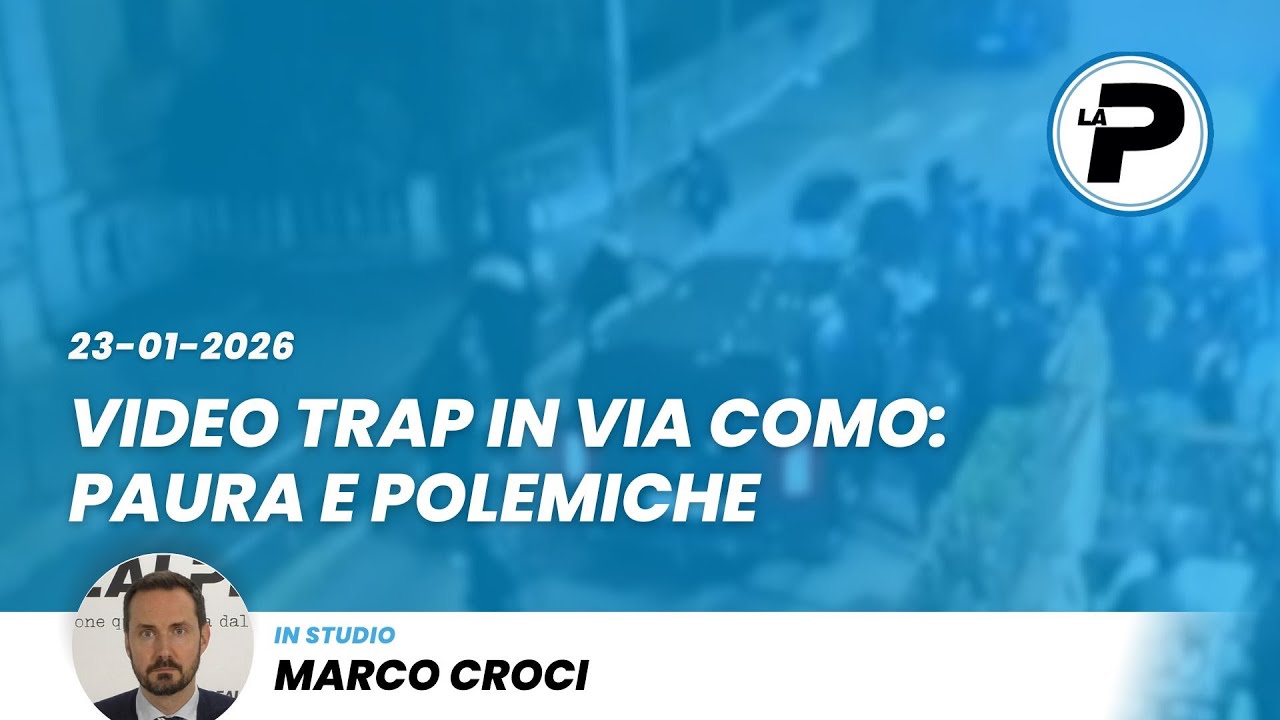 TGPrealpina 23/01/2026 | Video trap in via Como paura e polemiche