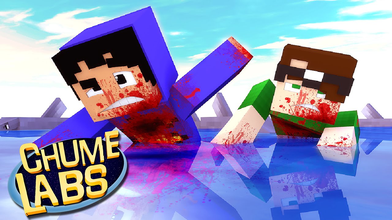 Minecraft: ATAQUE DO TUBARÃO! (Chume Labs 2 #36)