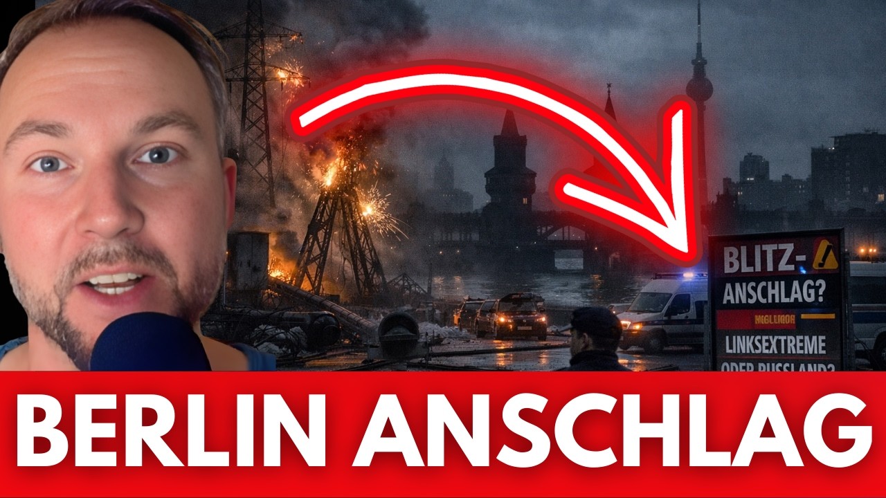 Berlin Stromausfall und plötzlich gibt es ein Bekennerschreiben❗️