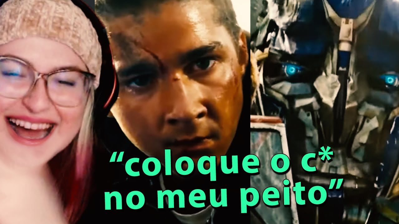 REAGINDO AO TRANSFORMERS EDITADO ONDE TODO CUBO VIRA C* | Cortes da Bel