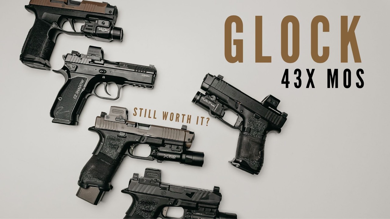 Пистолет Glock 43X MOS: стоит ли его покупать в 2026 году?