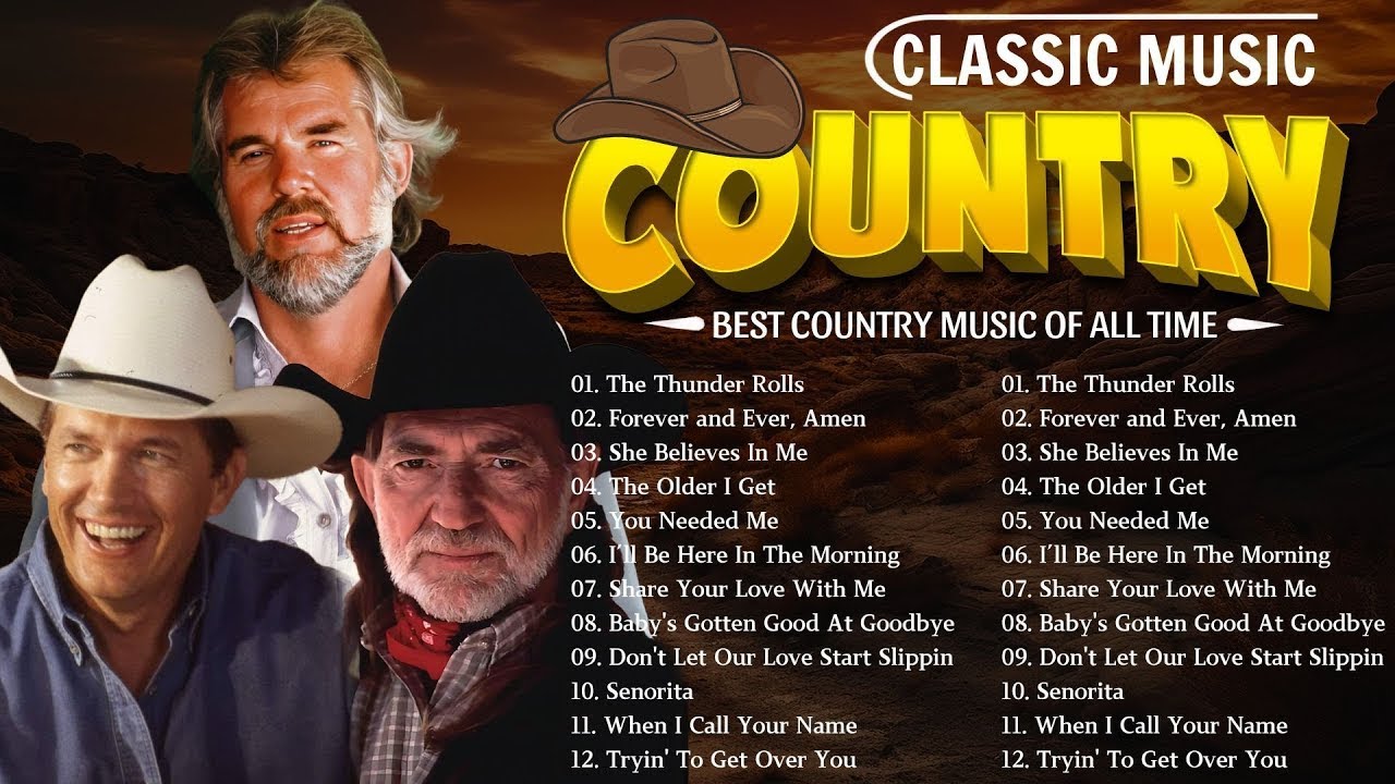 Country Music Playlist 2026 ❤️ Alan Jackson, Kenny Rogers, Dolly Parton, Willie Nelson, Don Williams