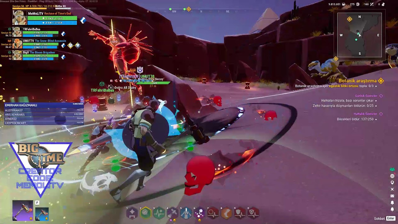 🚀 Big Time🚀 Token and Nft HUNT - Creator Code : MEMOLITV