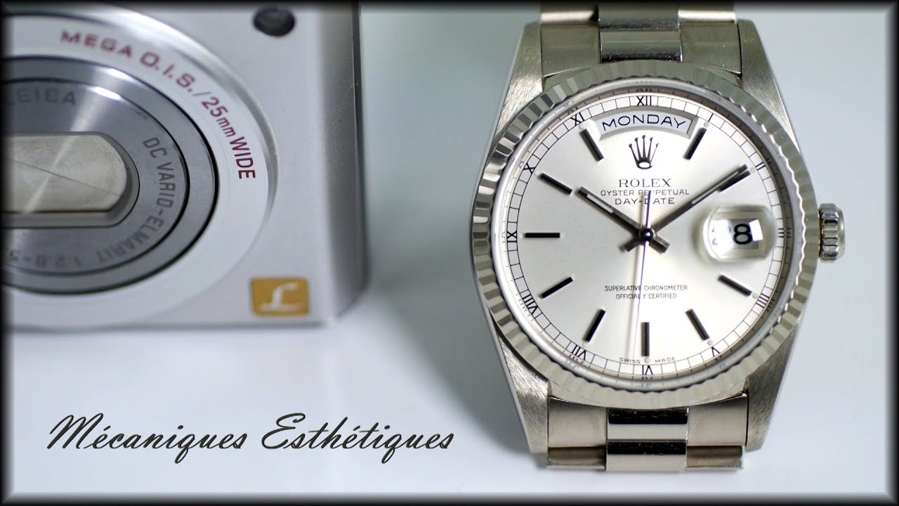 Rolex Day-Date 18239 (1998) Silver Dial, Box & Papers !