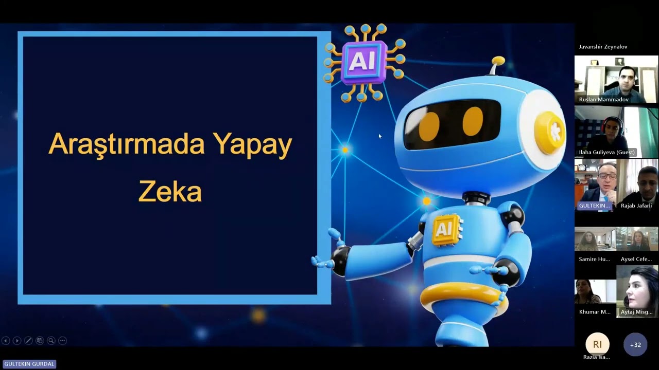 Eğitim ve Araştırmada Yapaya Zeka