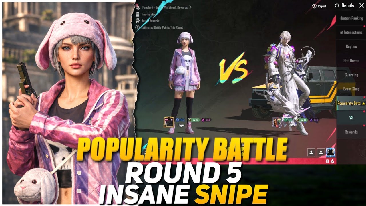 LAST MINUTE INSANE SNIPE | POPULARITY BATTLE JOURNEY ROUND 5