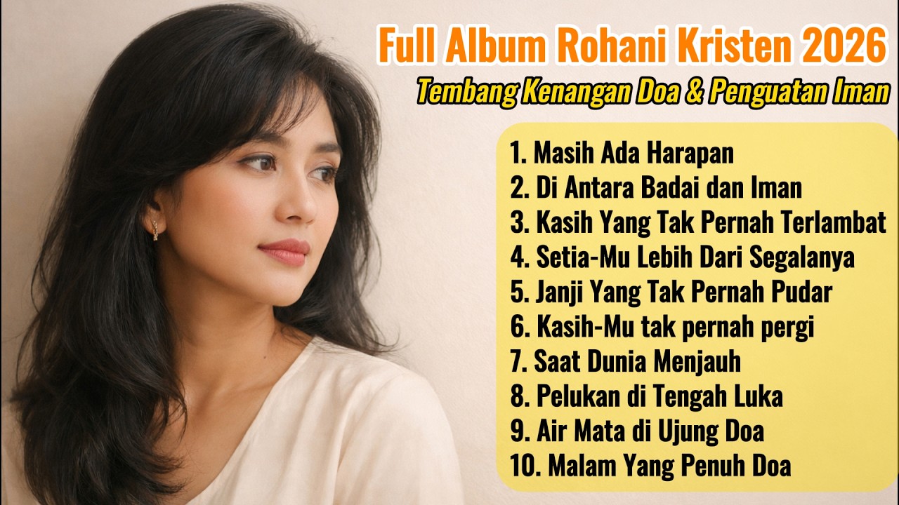 Full Album Rohani Kristen Indonesia – Tembang Kenangan Doa & Penguatan Iman