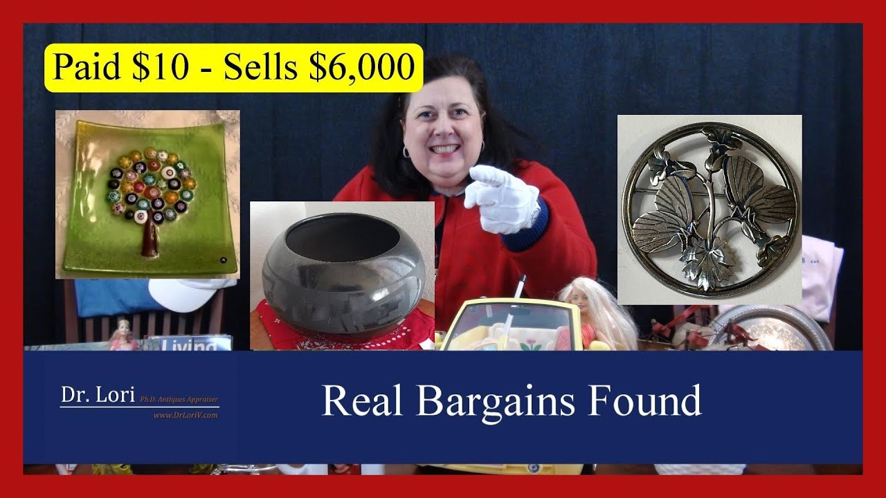 Real Bargains Found in Goodwill Haul & Jewelry Bag | Murano Glass, Pottery, Silver by Dr. Lori
