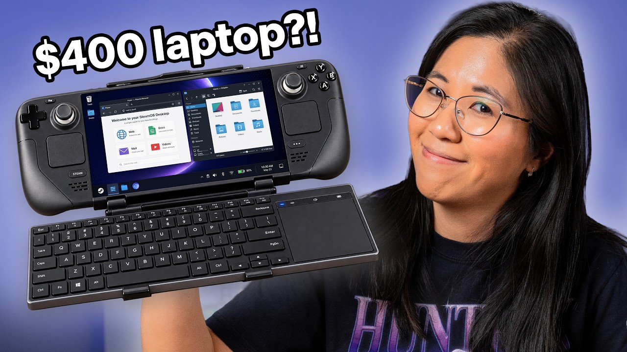 Najlepszy budżetowy laptop... to Steam Deck.