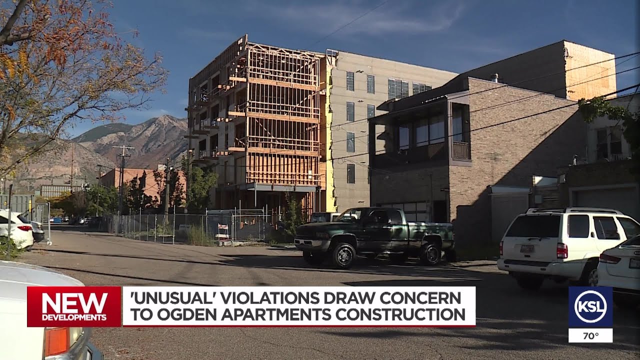 'Unusual' violations raise more concerns at Ogden apartment construction site