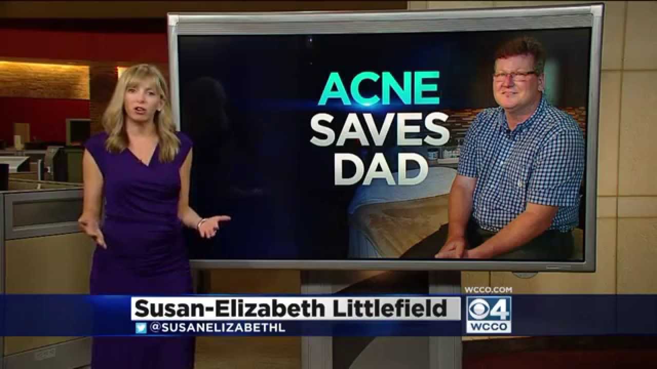 Boy's Acne Saves Dad's Life
