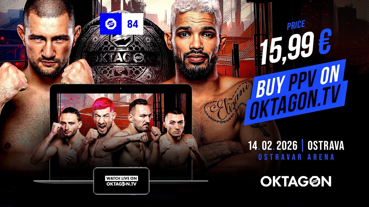 OKTAGON 84: Free Prelims 🇬🇧🇮🇪