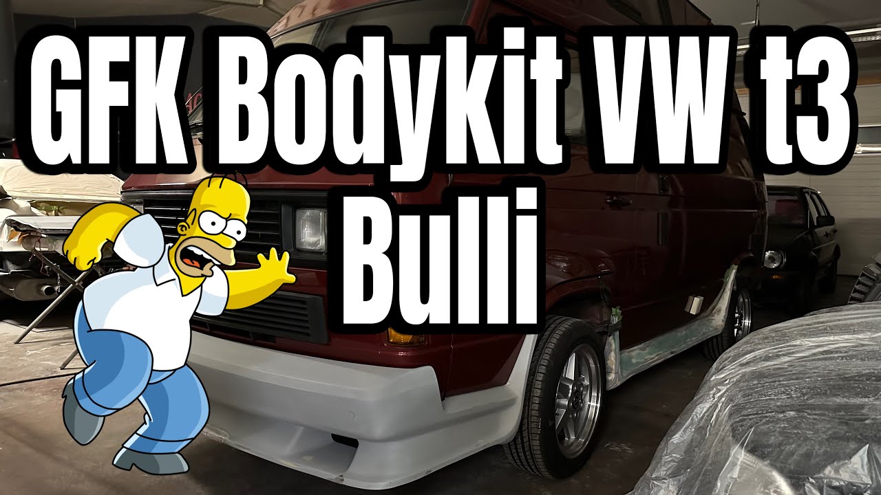 30 Jahre alte Bodykit für ein VW T3 Bulli