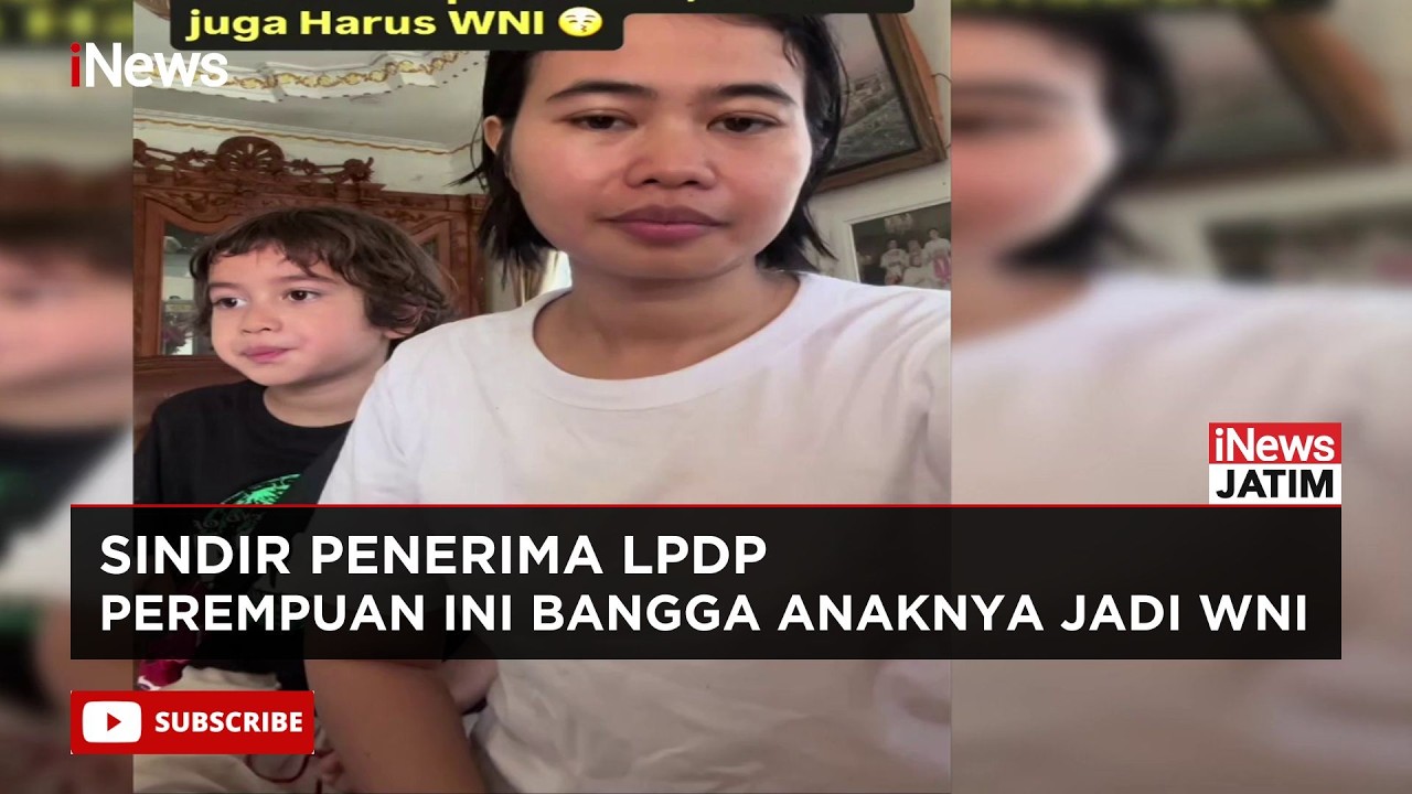 Viral! Perempuan Ini Bangga Anaknya Bisa Jadi WNI