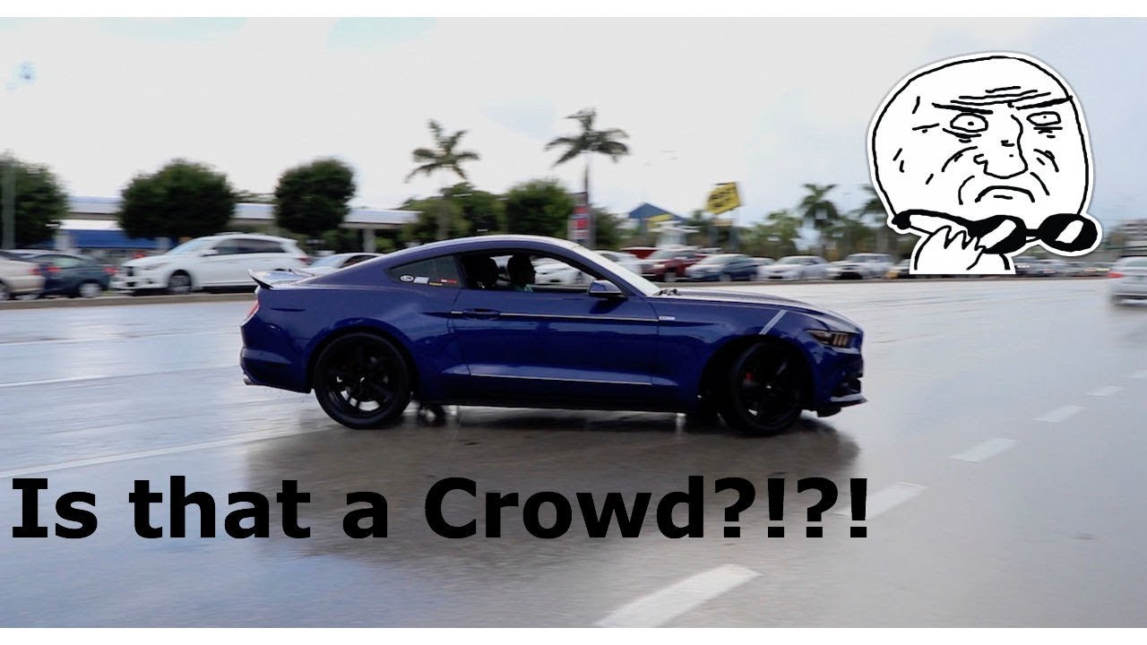 Mustangs Everywhere + Pullouts, Mustang gets sideways